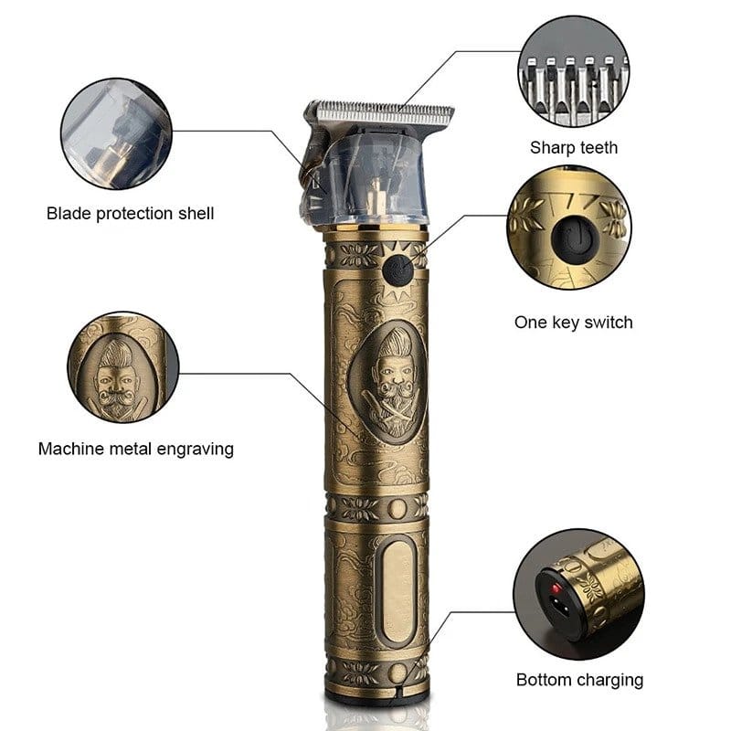 Rechargeable Cordless Close Cutting T-Blade Trimmer - Image 6