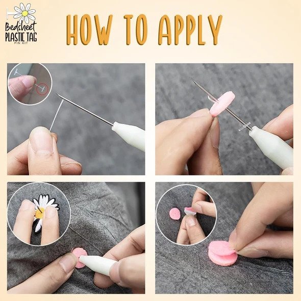 Bedsheet Plastic Tag Pin Kit - Image 6
