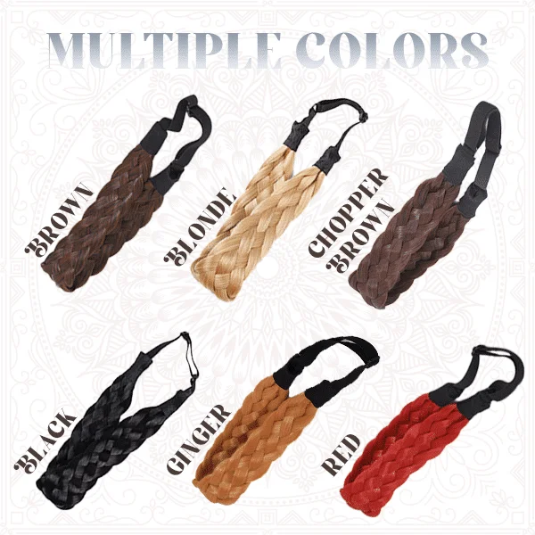 Classy Boho Braided Headband - Image 6