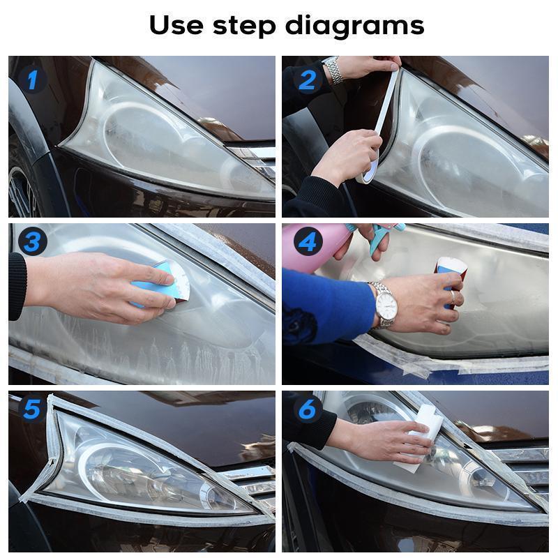 9H High Density Headlight Polish Liquid - Image 7
