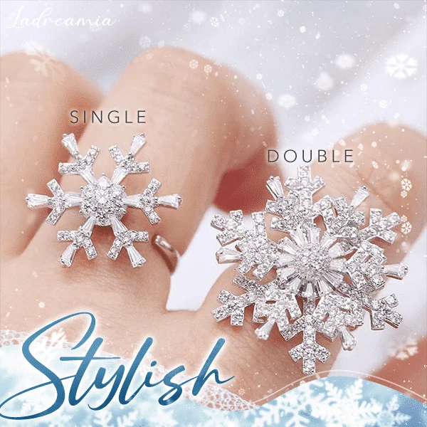 Ladreamia Rotatable Snowflake Ring - Image 7