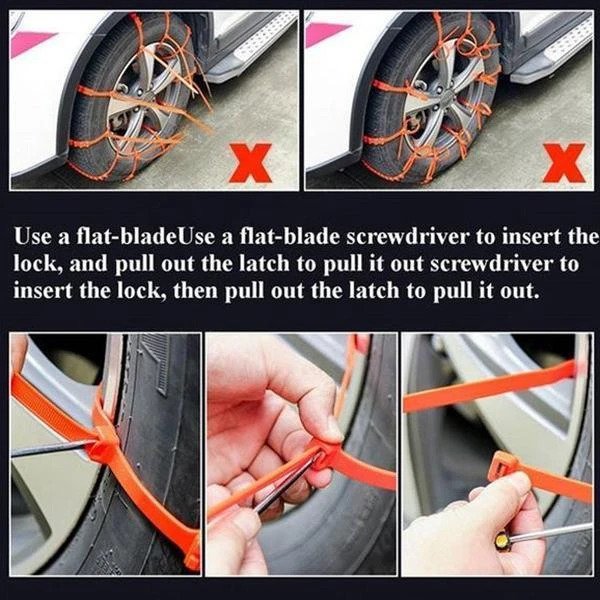 HOT SALE - Anti-skid cable ties for new portable vehicles - Image 8