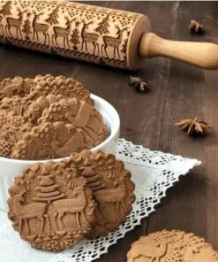 Christmas 3D Rolling Pin