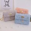 Flowery Chiffon Ribbon Handbag DIY Kit 