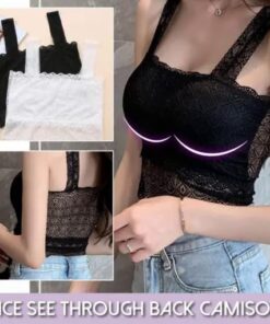 Lace See Through Back Camisole