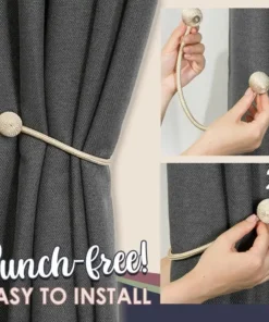 Magnetic Buckle Curtain Tieback