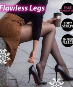 Flawless Legs Fake Translucent Warm Fleece Pantyhose