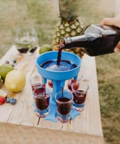6 Shot Glass Dispenser and Holder