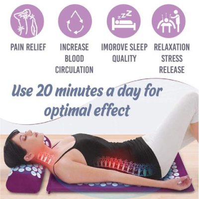 Relieve Muscle Pain - Acupressure Mat