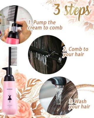 3-Second Hair Straightening Cream