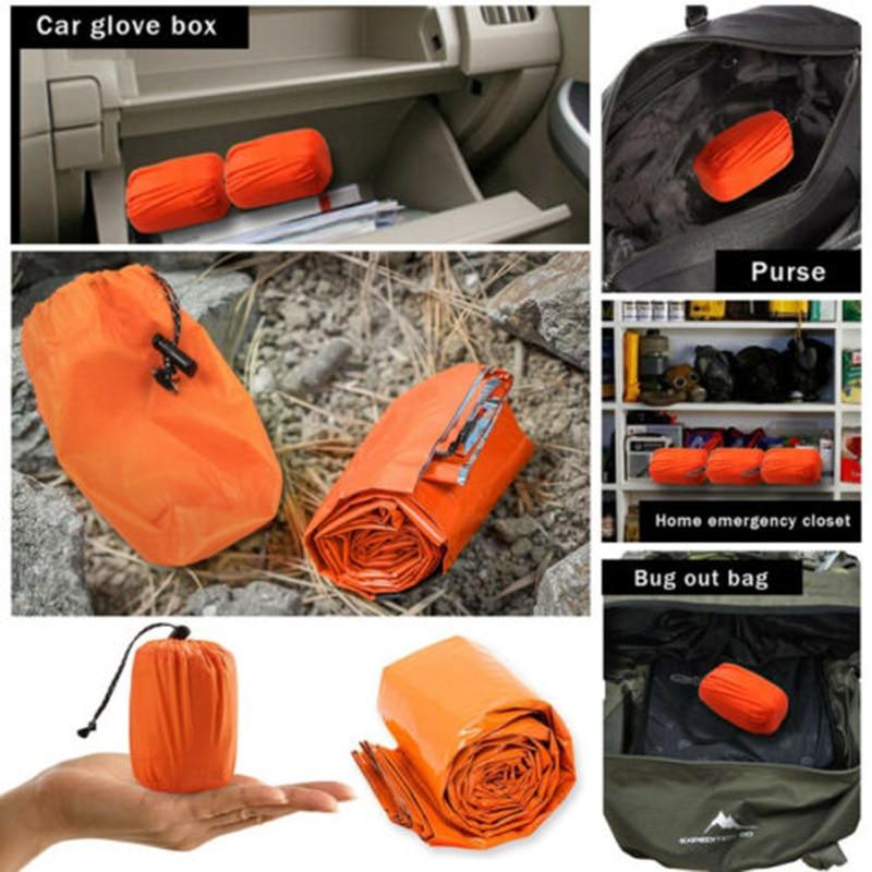 Emergency Outdoor Camping Thermal Sleeping Bag - Image 2