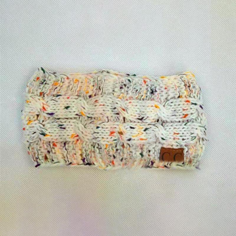 Colorful Knitted Crochet Twist Headband - Image 2