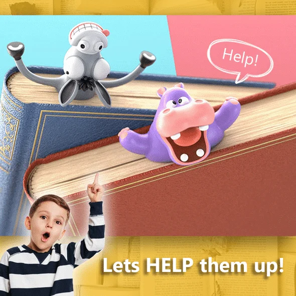 3D Fun Animal Stuck Book Mark - Image 2