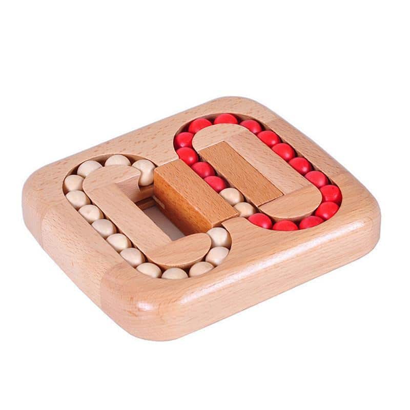 Wood Puzzles Mazes Game Toy - Image 2