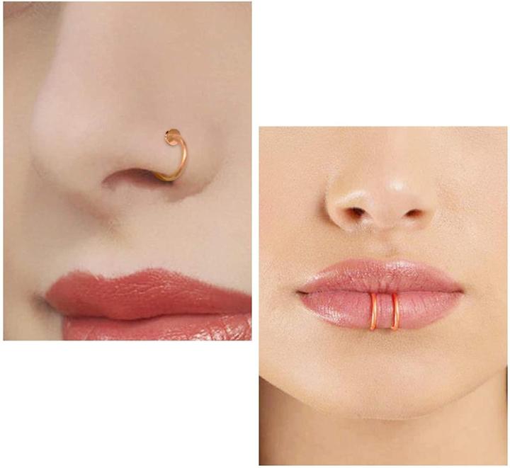 Non-Piercing Septum Hoop - Image 3