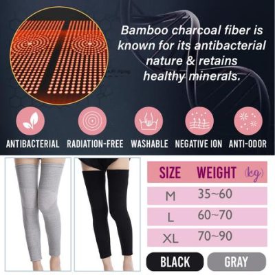 Anti-Swelling Tourmaline Leg Warmers
