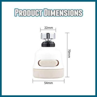 Handy 360° Movable Tap Head