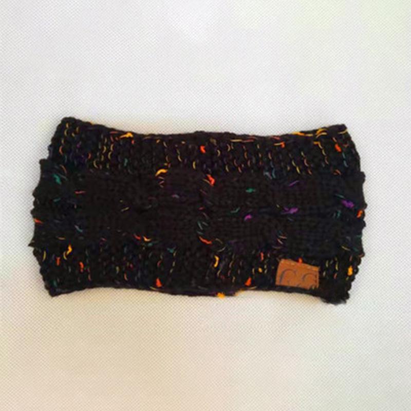 Colorful Knitted Crochet Twist Headband - Image 3