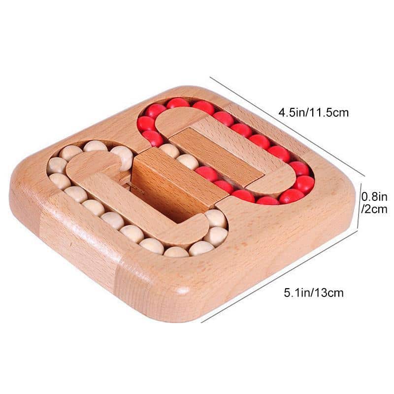 Wood Puzzles Mazes Game Toy - Image 3