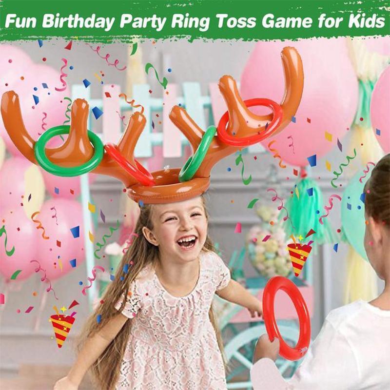 Christmas Reindeer Antler Ring Toss Game - Image 4