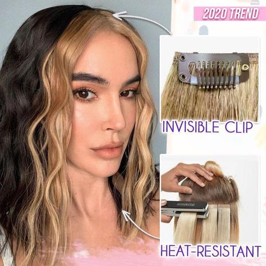 The Hairdrobe Colored Clip-in Extensions Set - Image 4