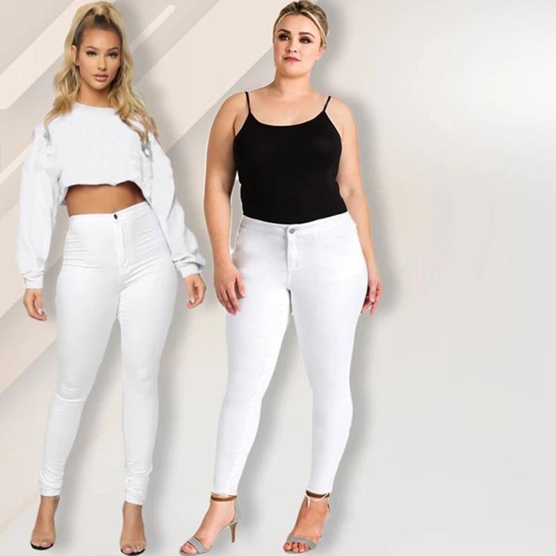 High-Rise Stretch Plus Size Jeans - Image 4