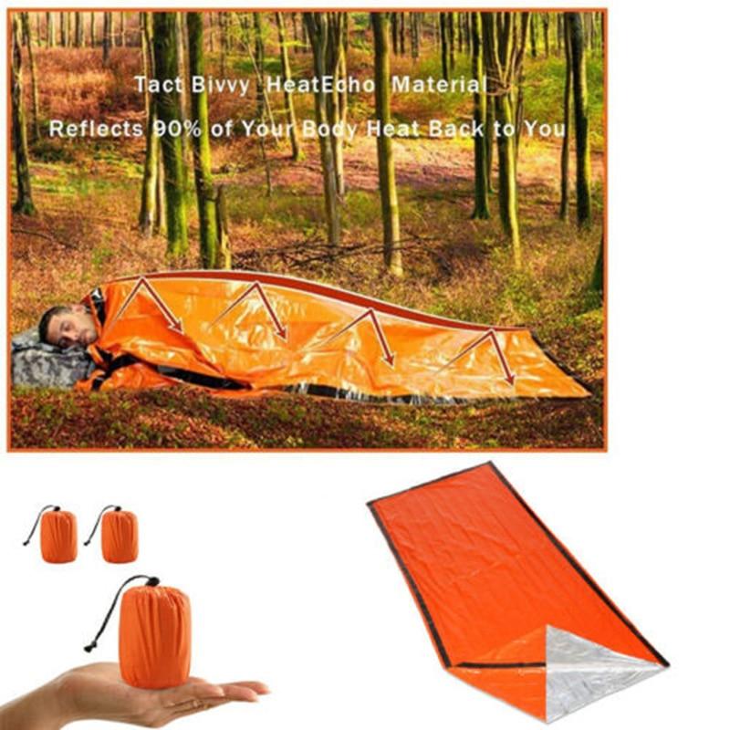 Emergency Outdoor Camping Thermal Sleeping Bag - Image 4
