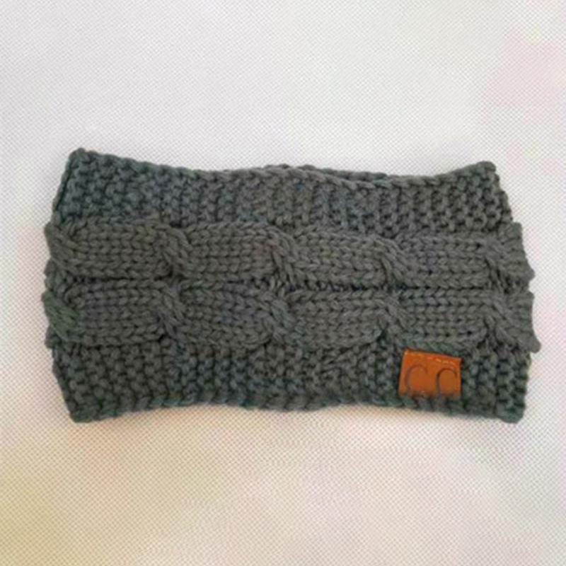Colorful Knitted Crochet Twist Headband - Image 5