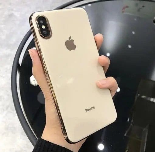 Luxury Electroplated Bumper Glossy Cover With Logo for iphone - Image 5