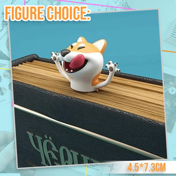 3D Fun Animal Stuck Book Mark - Image 6