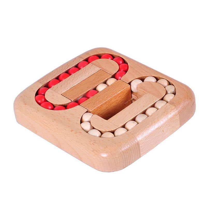 Wood Puzzles Mazes Game Toy - Image 6