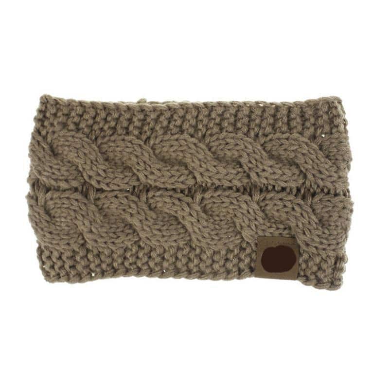 Colorful Knitted Crochet Twist Headband - Image 7