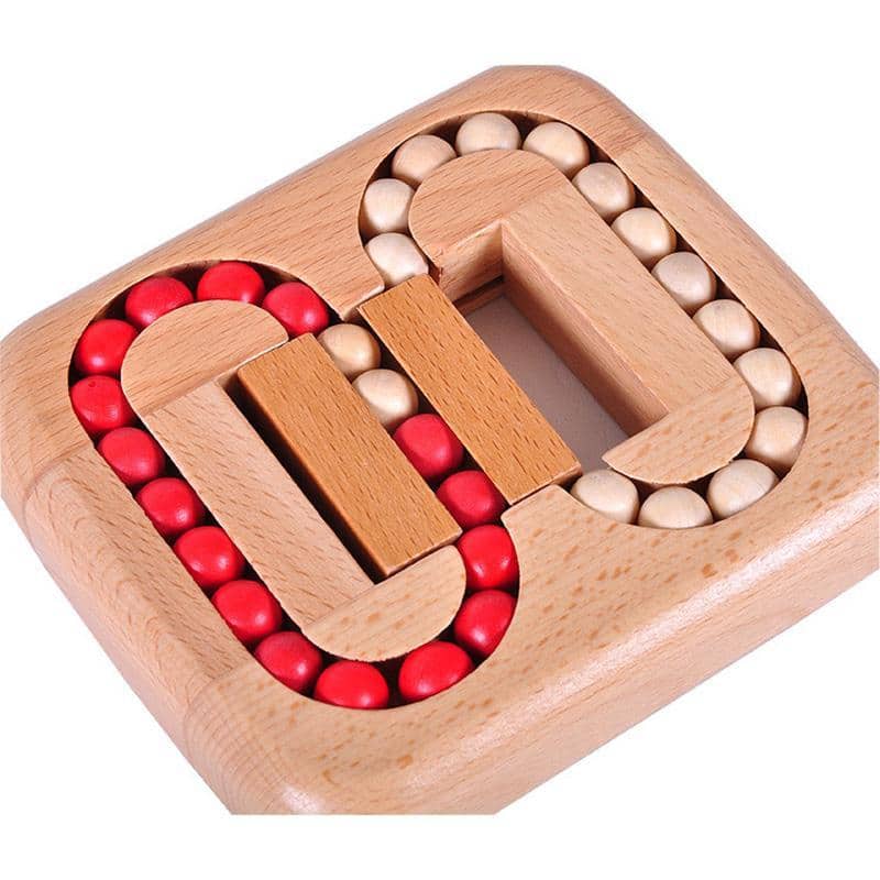 Wood Puzzles Mazes Game Toy - Image 7