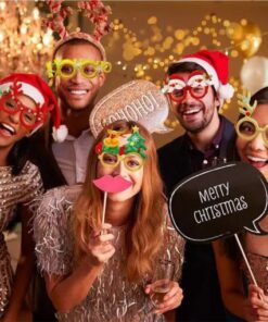 Christmas Glasses Frame