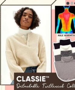 Classie Detachable Turtleneck Collar