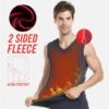 Dual Side Fleece V neck Vest