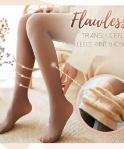 Flawless Legs Translucent Fleece Pantyhose