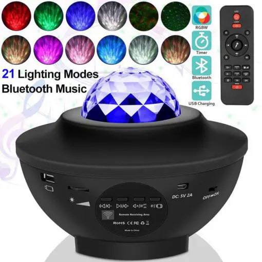 Galaxy Projector Star Night Light