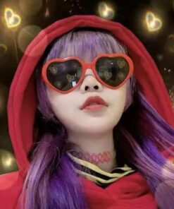 Large Oversized Womens Heart Shaped Sunglasses