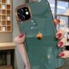 Luxury Electroplated Bumper Glossy Cover With Logo for iphone