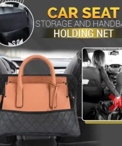 Premium Car Seat Storage Bag & Net