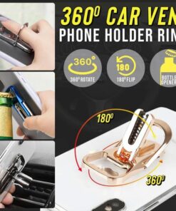 360º Car Vent Phone Holder Ring