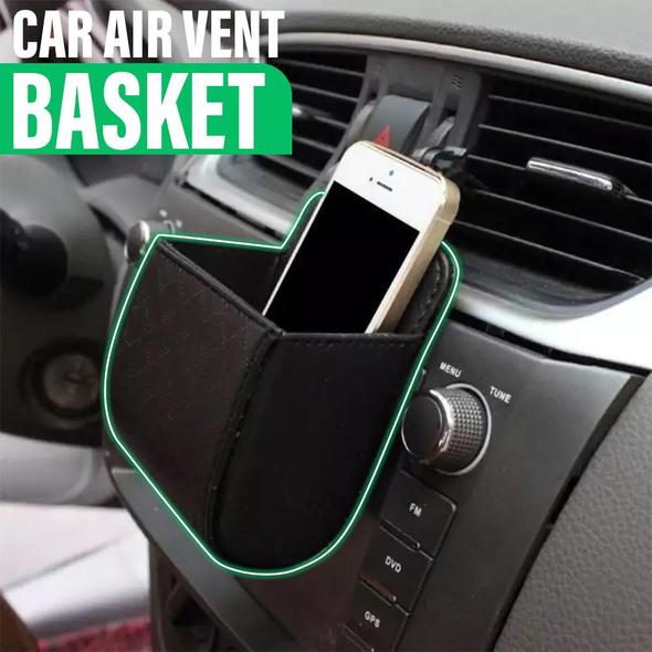 Car Leather Storage Basket - Image 2