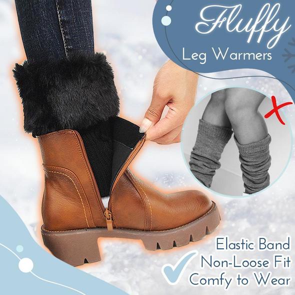 Fluffy Leg Warmers 1 Pair - Image 3