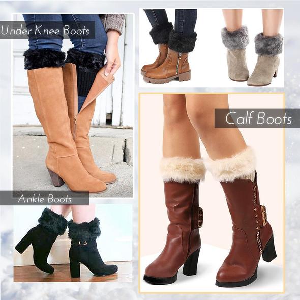Fluffy Leg Warmers 1 Pair - Image 4