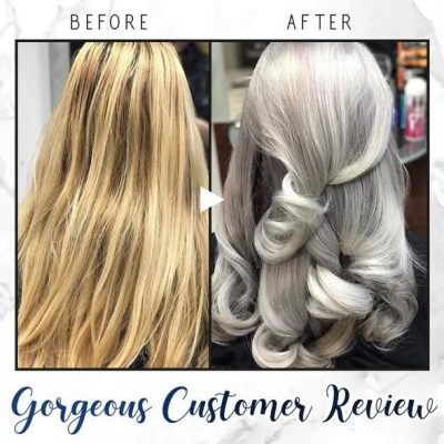 Silver Grey Hair Color Wax