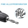 Metric Tap Drill Bits 6PCS (M3 - M10)