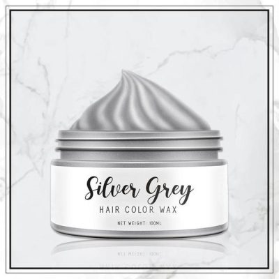 Silver Grey Hair Color Wax