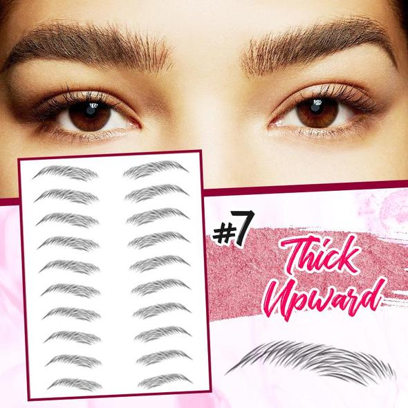 4D Hair-Like Eyebrows Stamp (10 pairs) - Image 12
