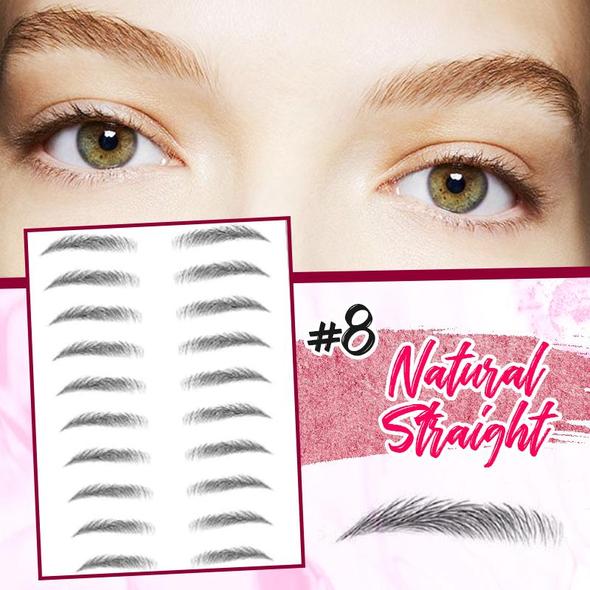 4D Hair-Like Eyebrows Stamp (10 pairs) - Image 13